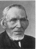 Foto van Berend Timpener op blz.64 van het Gedenkboek t.g.v. 100-jarig bestaan Ned.Herv.Kerk Musselkanaal